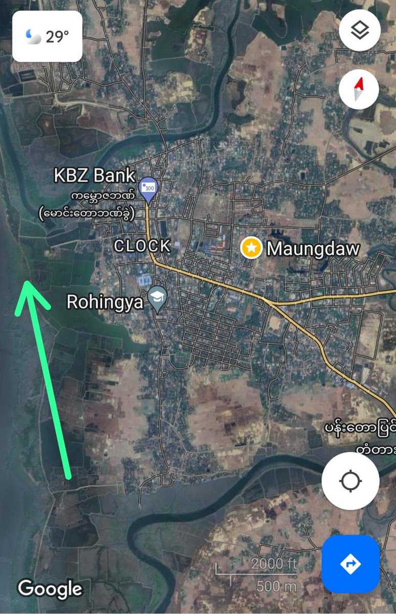 shafiur's tweet photo. Massacre of Rohingya in Fozifara and Alifara. 

Rohingya from Maungdaw had fled to the border in an attempt to cross into Bangladesh. While waiting, Rohingya survivors reported that a drone attack by the Arakan Army resulted in the deaths of many men, women, and children.