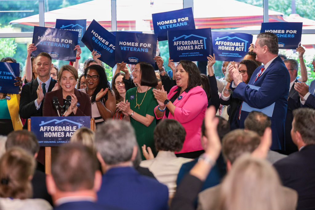 Massachusetts is the best place to live, work, raise a family and start a business. But when you can’t pay rent or buy a house, everything else seems out of reach. 

Today, I signed the Affordable Homes Act — our plan to make our state a place everyone can afford to call home.
