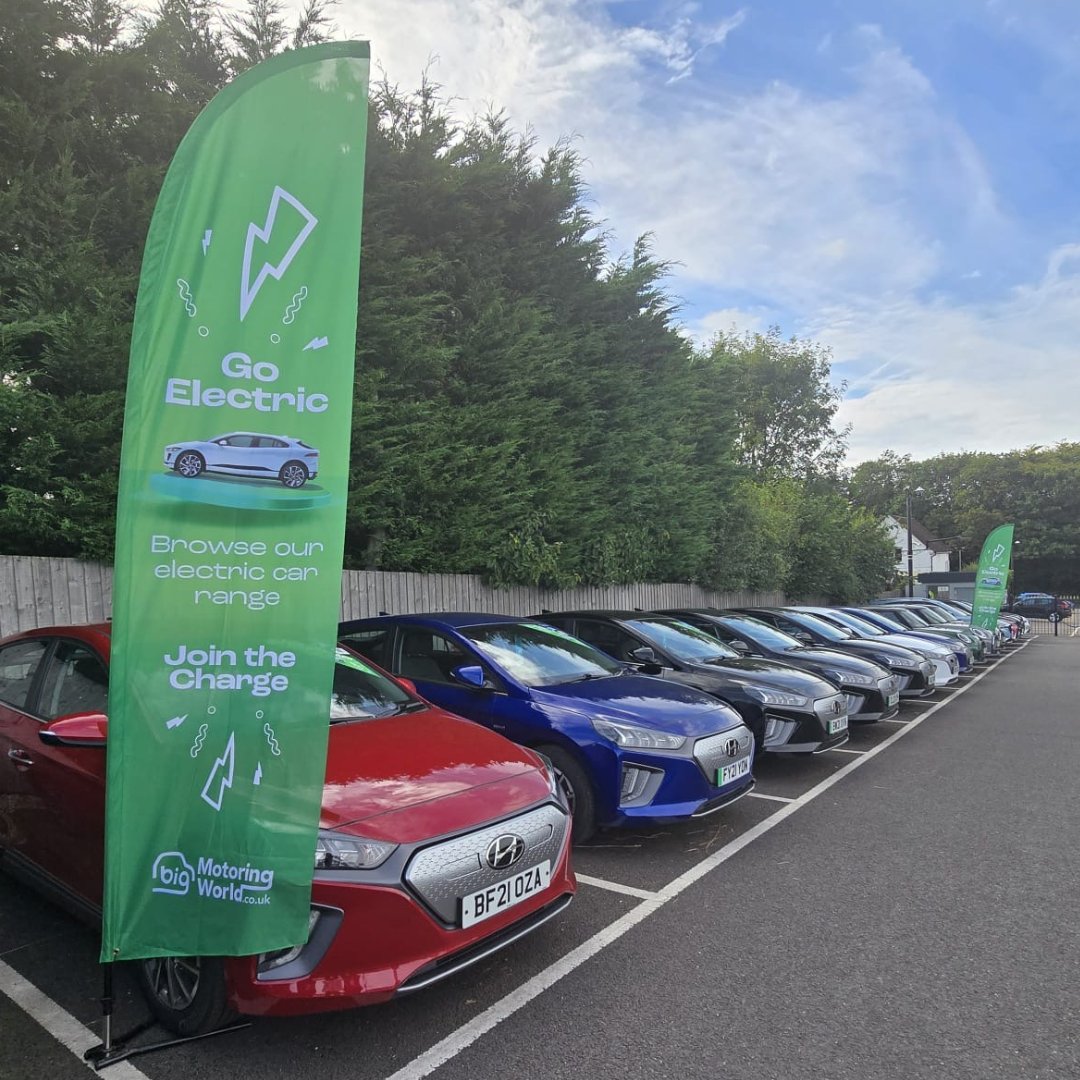Still umming and ahing whether you should make the switch to electric? 🔌

Why not come down to one of our showrooms and try one out for yourself!

#electricvehicles #ev #usedcars #gogreen #thinkbig