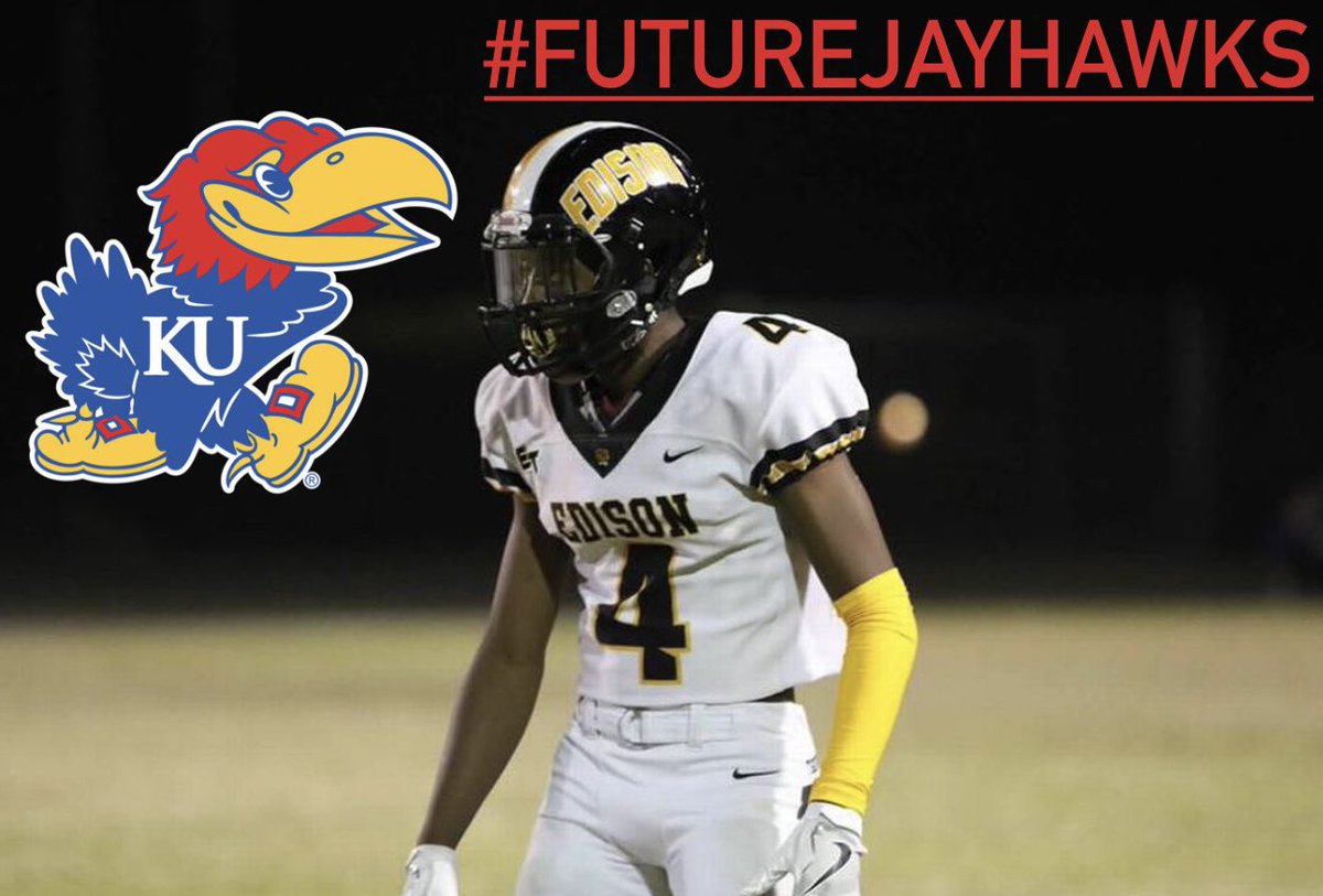 B2SKUFootball's tweet photo. 2025 CB Morgan Ingram has committed to Kansas. Jayhawks on the road made their way to the highly contested recruiting grounds of California and came away with the 126th ranked player. #RockChalk

• 4-Star
• 6’1
• Edison High School (Fontana, CA)
• Gem recruit https://t.co/cYPEJcOLUF