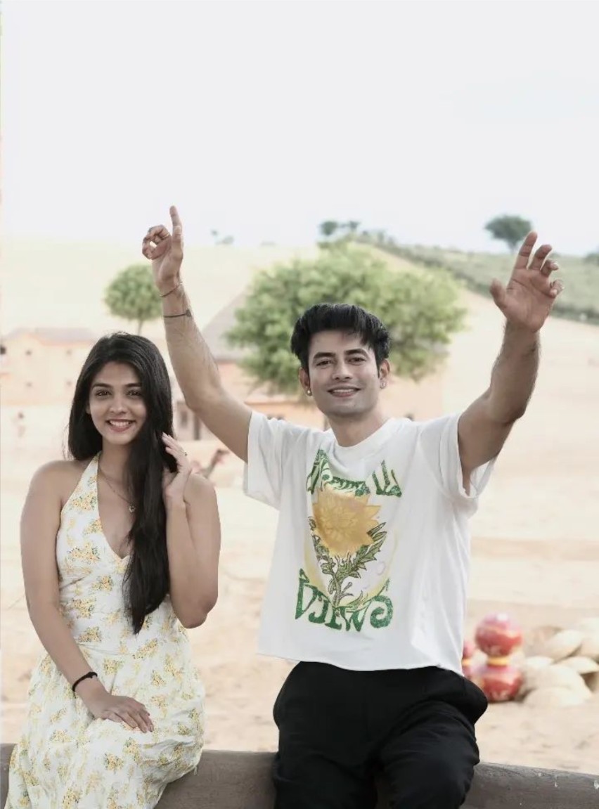 Div9812's tweet photo. Pranali and Aashay both look  Attractive,  Beautiful &amp; Adorable together 💖
Their jodi will look so good together 💞 https://t.co/LESbc8166P