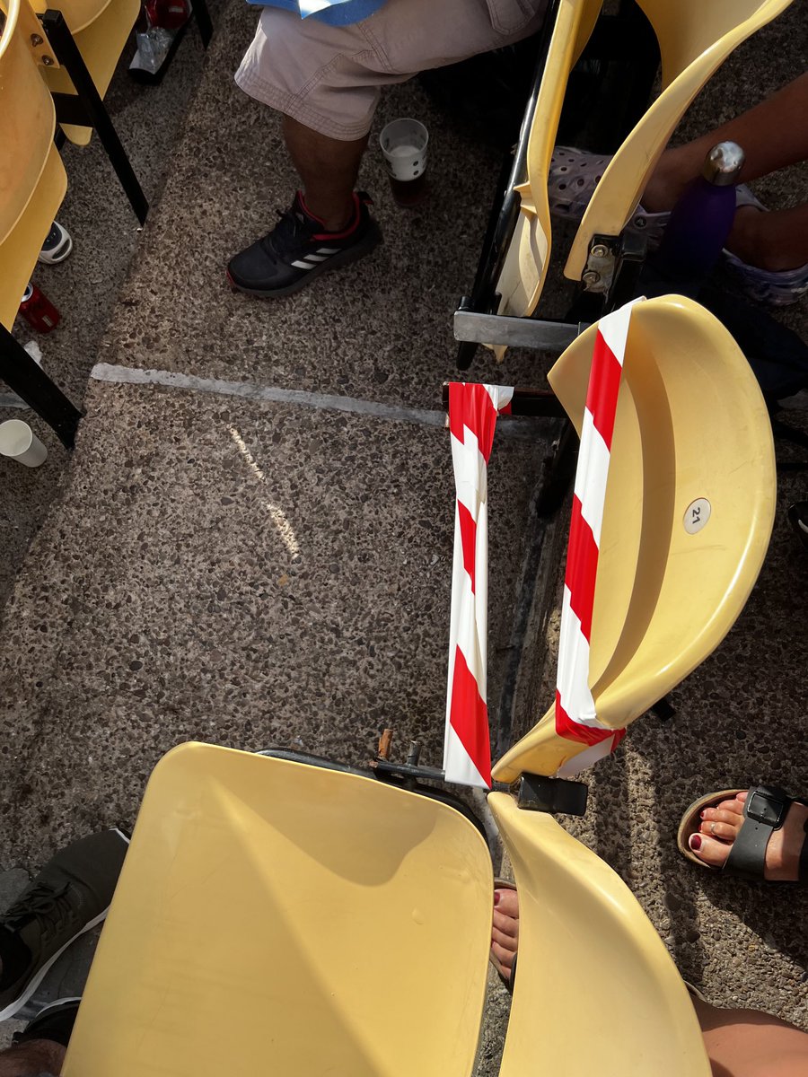 My seat for the hundred ⁦<a href="/Edgbaston/">Edgbaston Stadium</a>⁩