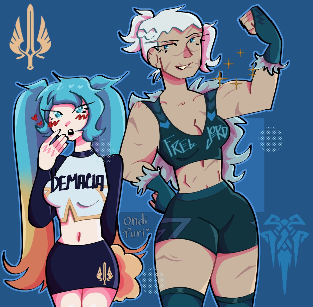 ondi_puri's tweet photo. ⊹ ࣪ ˖₊˚⊹⋆ Runeterra cheerleaders ⊹ ࣪ ˖₊˚⊹⋆ (2/?)

Pls vote below who would you like to see next! 
(˶ˆᗜˆ˵)
#Sona #SonaLoL #Sejuani #ArtOfLegends #creadoresdelollatam https://t.co/zXLXlKcevo