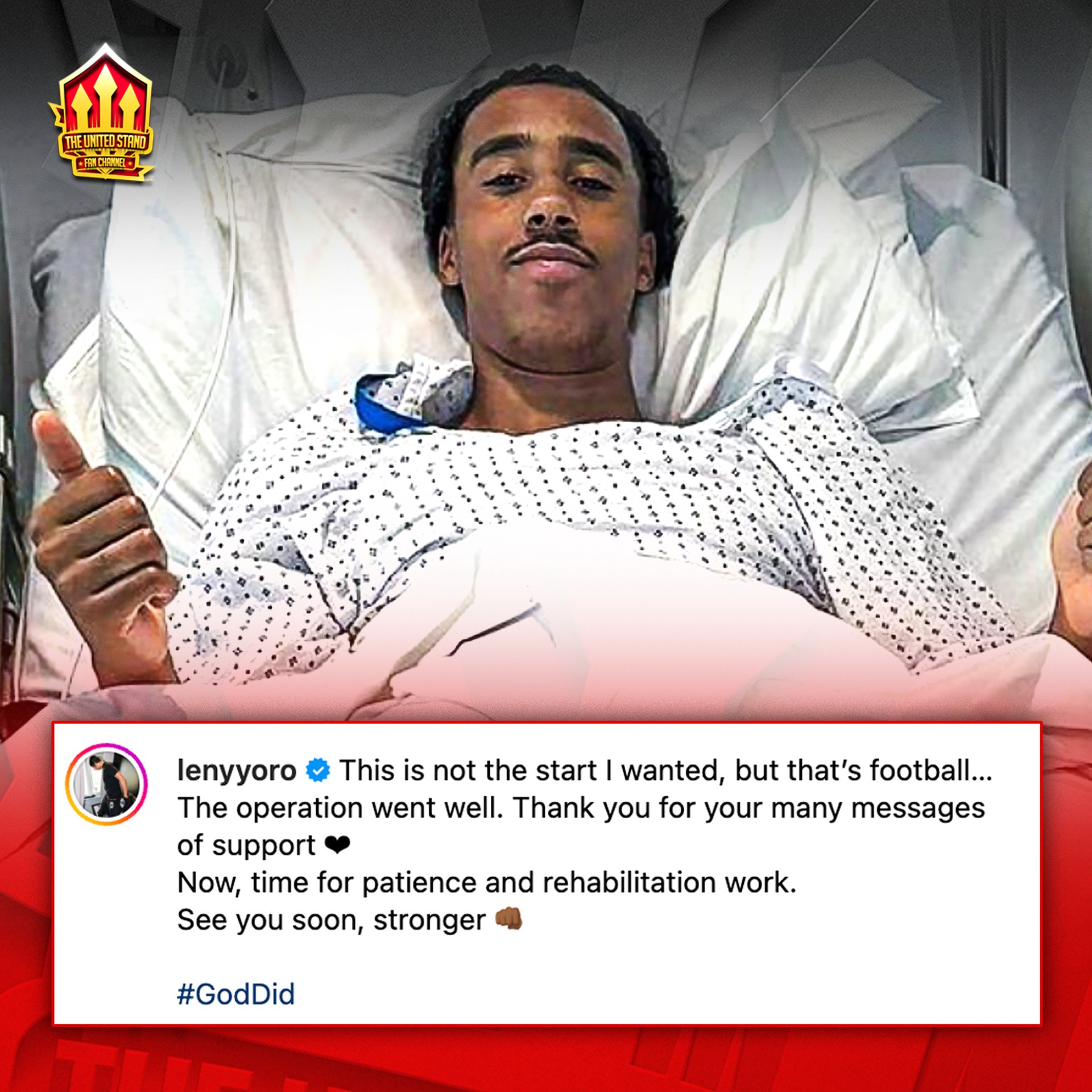 The United Stand on X: "Leny Yoro on Instagram ❤ #mufc https://t.co/JyWbcifSF3" / X