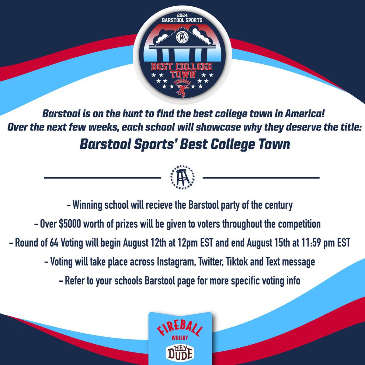 🚨ITS GO TIME EVERYONE🚨
BEST COLLEGE TOWN BRACKET IS OUT AND LINCOLN IS HERE TO WIN! 

VOTING BEGINS AUGUST 12TH 

LETS REMIND EVERYONE WHY LINCOLN IS THE MF BEST‼️‼️‼️