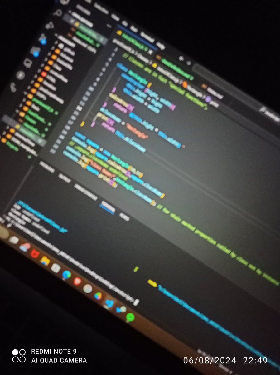 BCA_Brainwaves's tweet photo. ''' Revising the Class in JavaScript at night 🌃 ....
#javascript #dailycoding #dsa #ChatGPT #GOLD https://t.co/ypDGAru4Dn