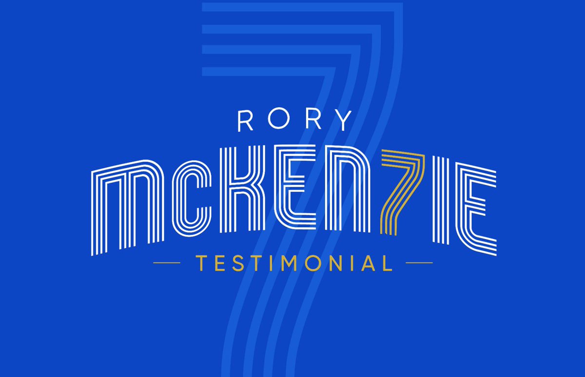We are delighted to announce that plans are well underway to hold a series of events to celebrate Rory McKenzie’s career! 

Follow this page to hear the latest news on the first planned event, from the Testimonial Committee 💙