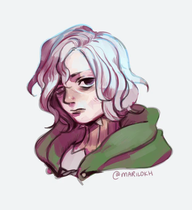 first time drawing mithrun  