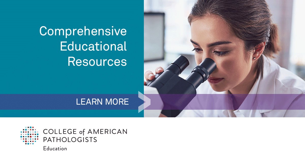 Pathologists's tweet photo. Succeed in your career with CAP Education. Easily access in-person, online, and virtual educational programs. #PathCME
Learn More: https://t.co/KJZc6dAS8K https://t.co/nyOF71IJTy