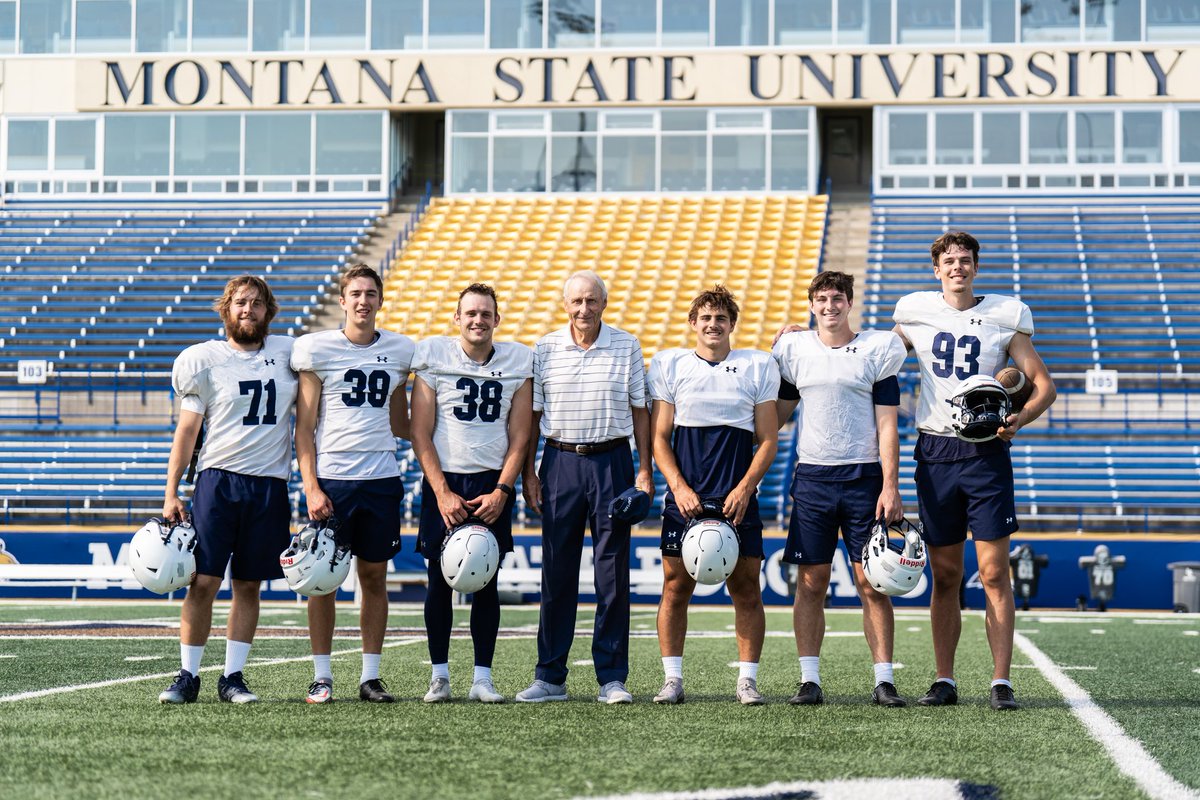 NFL Hall of Fame ✔️
Super Bowl Champion ✔️
First-Team All-American ✔️
Bobcat ✔️

Always great having Bobcat legend Jan Stenerud with us!

#BobcatBuilt | #GoCatsGo