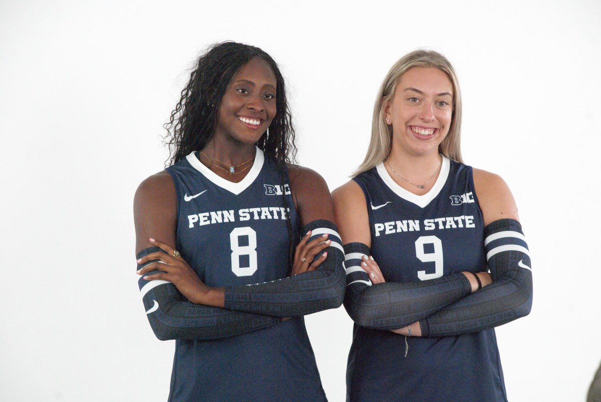 Katie Schumacher-Cawley, Camryn Hannah, and Jess Mruzik represented <a href="/PennStateVBALL/">Penn State Women’s Volleyball</a> at the third annual Big Ten volleyball media days in Chicago.