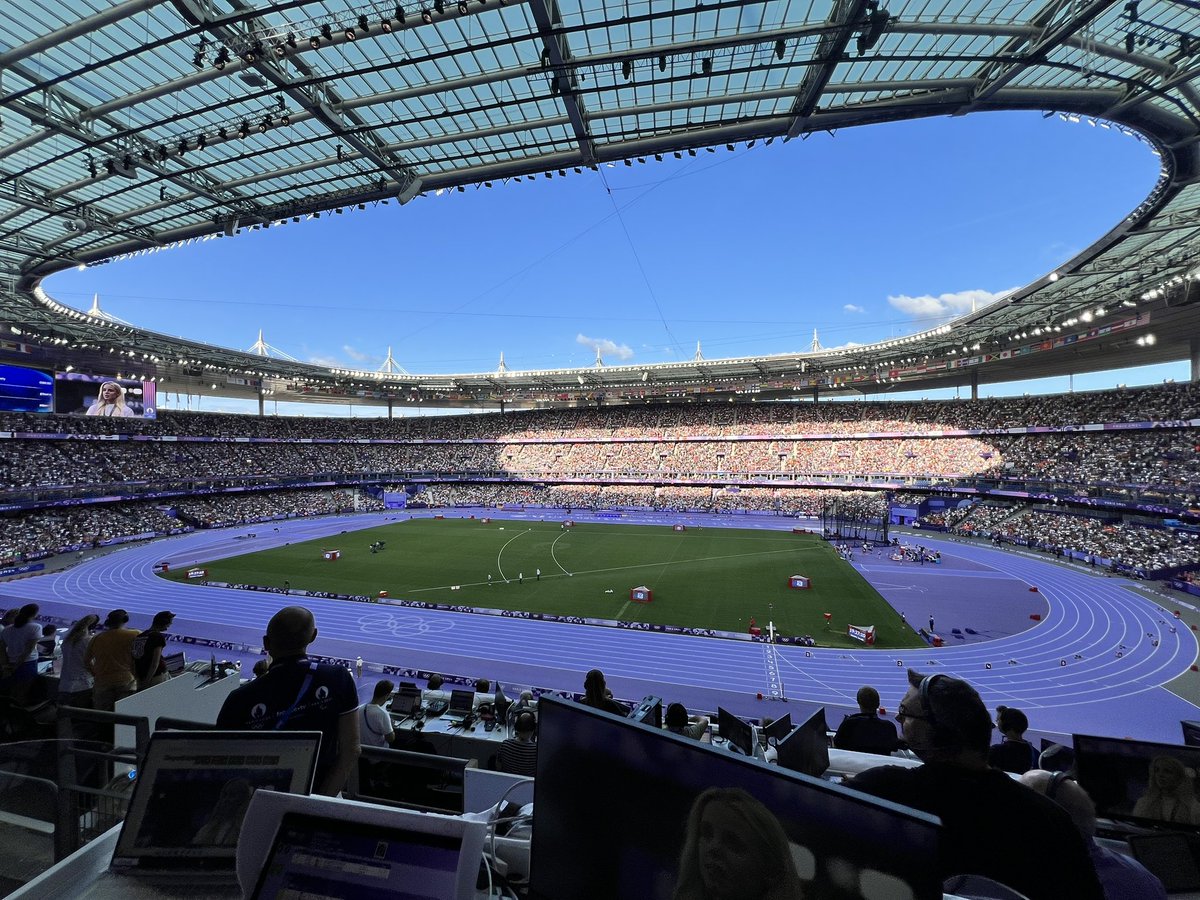 Katrine Koch i hammerkastfinalen 🔨🇩🇰

Kerr 🏴󠁧󠁢󠁳󠁣󠁴󠁿 vs. Ingebrigtsen 🇳🇴 på løbebanen 🏃‍♂️

Endnu en stor atletikaften er i gang på DR🏅
#Paris2024