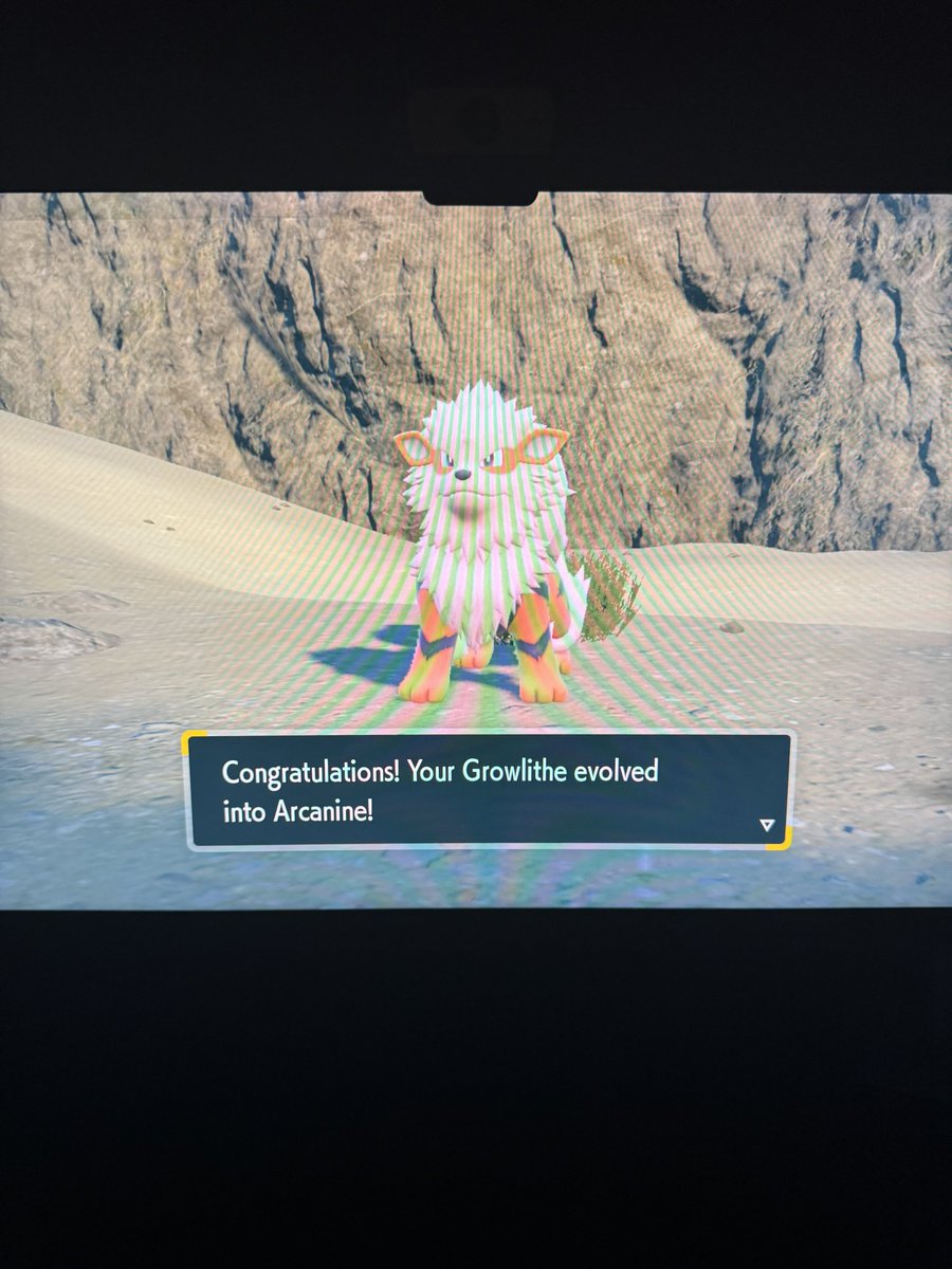 I Gave My Growlithe A Fire Stone He’s A Big Boy Now! 👏🏻👏🏻❤️‍🔥
