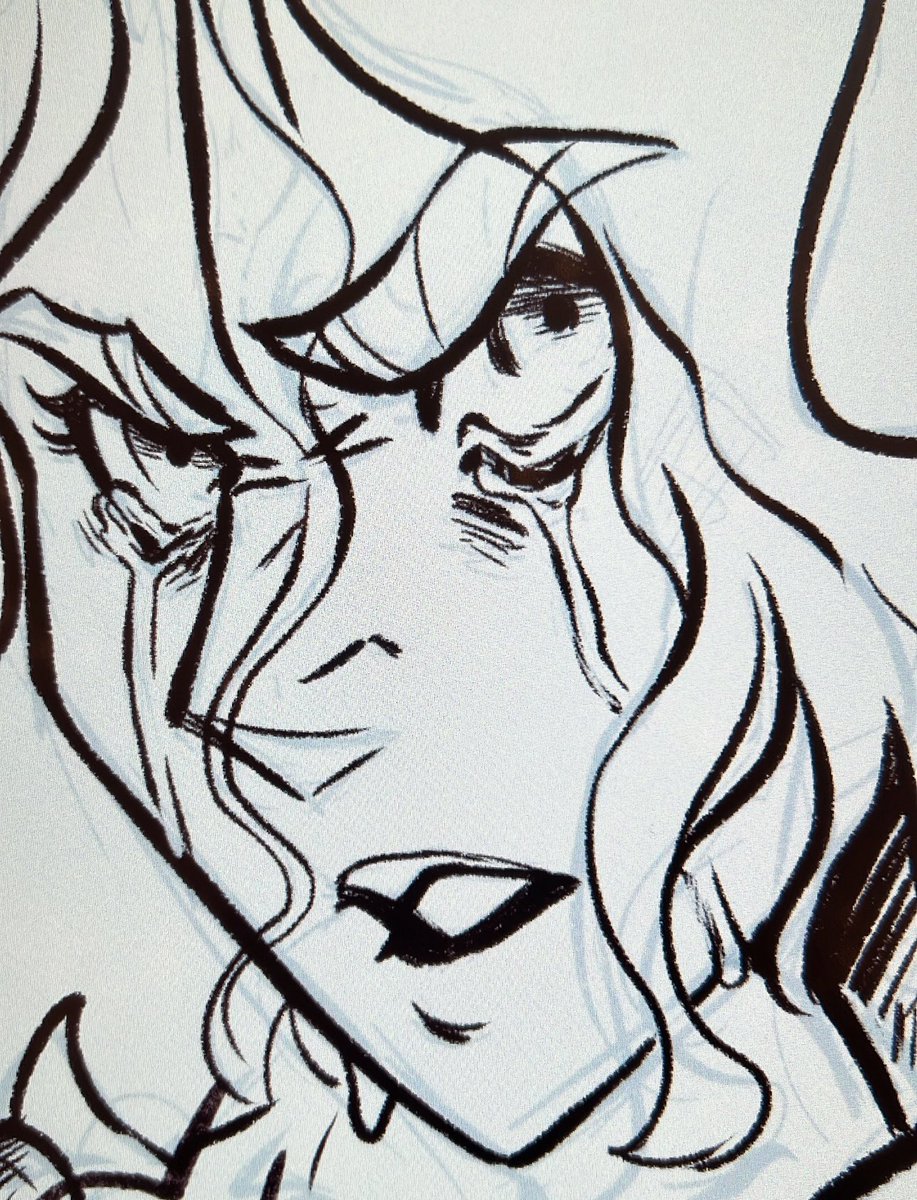 Some intense inking 👀