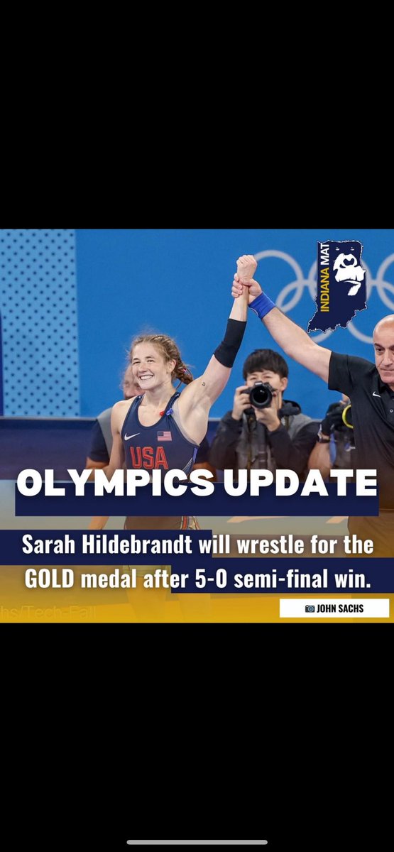 JankowskiRyan's tweet photo. The Queen of Granger is moving on to the gold medal match! 🥇 https://t.co/777acMQu1q