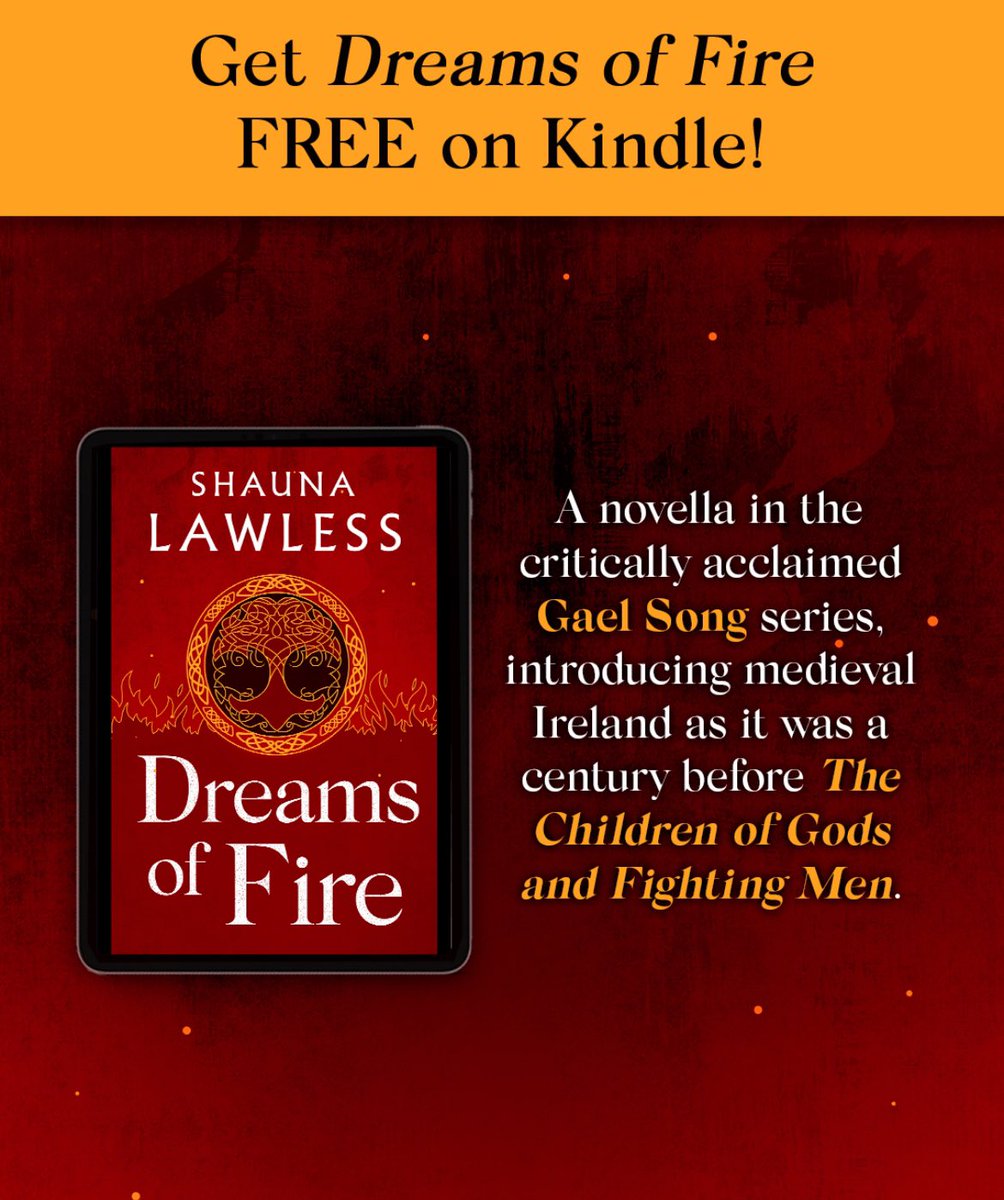 shaunaLwrites's tweet photo. To celebrate Glasgow WorldCon, I’ve got a week’s worth of announcements/giveaways

DAY 2 - FREE E-NOVELLA

That’s right! For the whole of WorldCon week Dreams of Fire is free!!

All likes/retweets appreciated on this one 🔥🔥🔥

https://t.co/9DOQiKrymQ https://t.co/H1xnFb99Qx