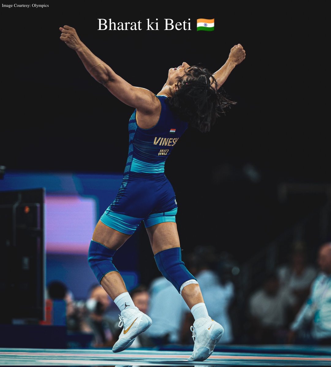 DelhiCapitals's tweet photo. 𝐖𝐈𝐍esh Phogat, remember the name 💙

𝘎𝘰 𝘧𝘰𝘳 𝘎𝘭𝘰𝘳𝘺, 𝘎𝘰 𝘧𝘰𝘳 𝘏𝘪𝘴𝘵𝘰𝘳𝘺 🇮🇳🥇 https://t.co/f4i2scfHHJ