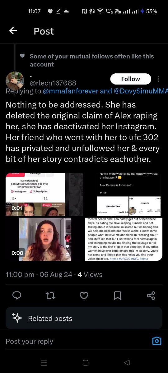 UFCTHOROdinson's tweet photo. Well well well.. everyone knew it was fake allegations..Alex only victim is still Izzy..
#UFC
#alexperiera https://t.co/zJU0yMUmtS
