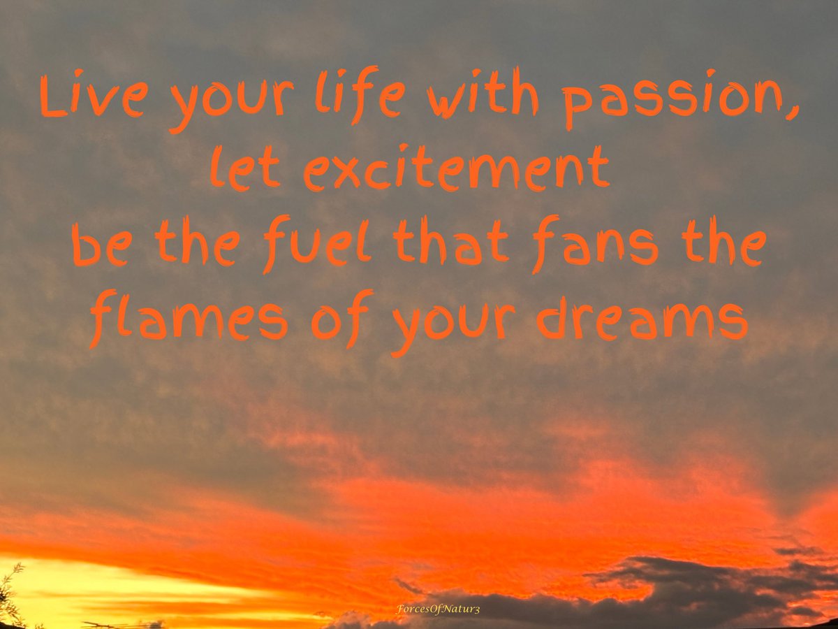 FNatur3's tweet photo. Passion lights you up. It puts the spring in your step, a glow in your skin and a glint in your eyes. 

Live your life with passion, let excitement be the fuel that fans the flames of your dreams https://t.co/2m83p3GtFI