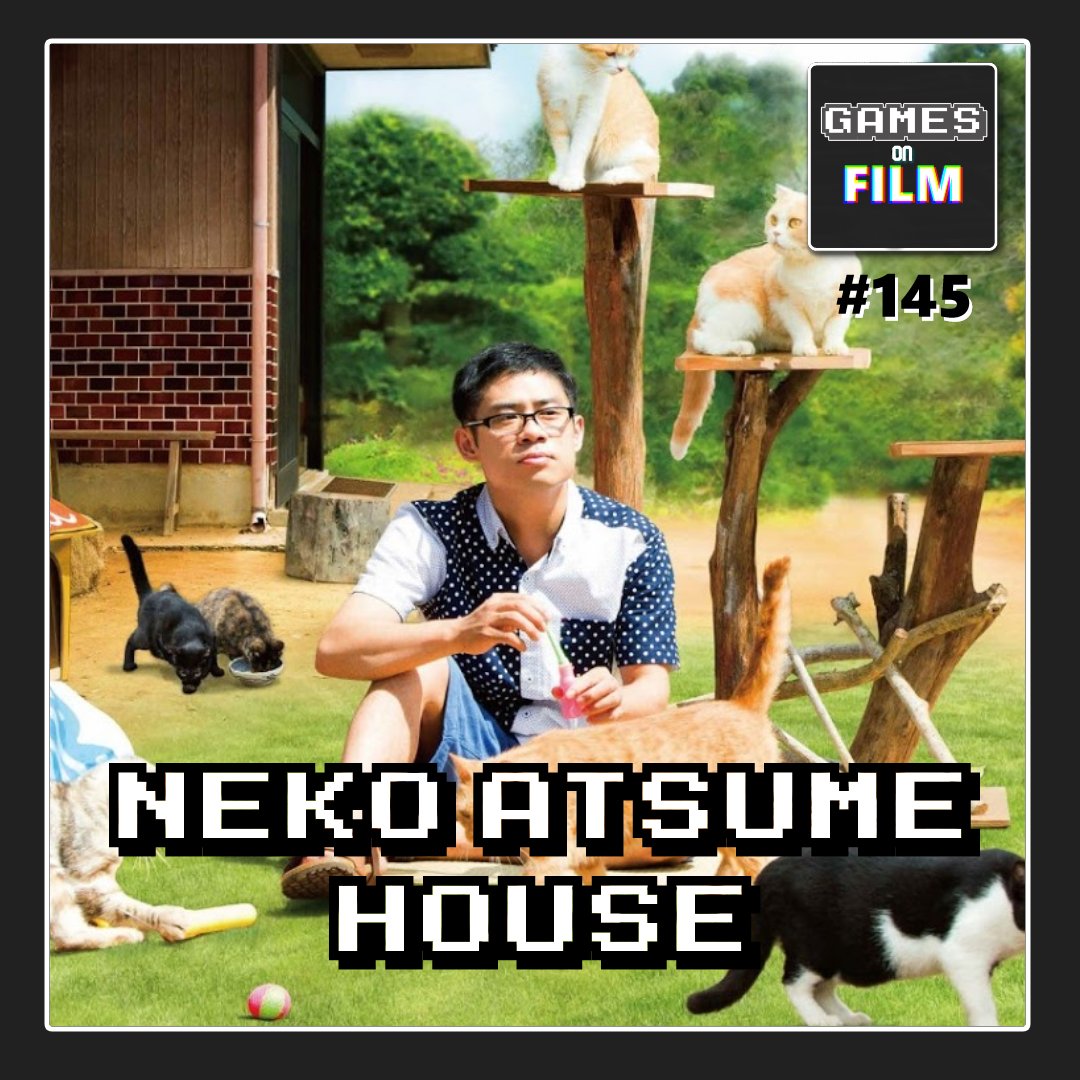 🐱NEW!🐱EPISODE 145 - NEKO ATSUME HOUSE 
We bring all the cats to the yard (and one of the stars of #DeadpoolAndWolverine) for a movie based on kitty collecting smartphone game #NekoAtsume! But does it spin a good yarn?
🔊 podcasters.spotify.com/pod/show/games…
🔗 linktr.ee/gamesonfilm