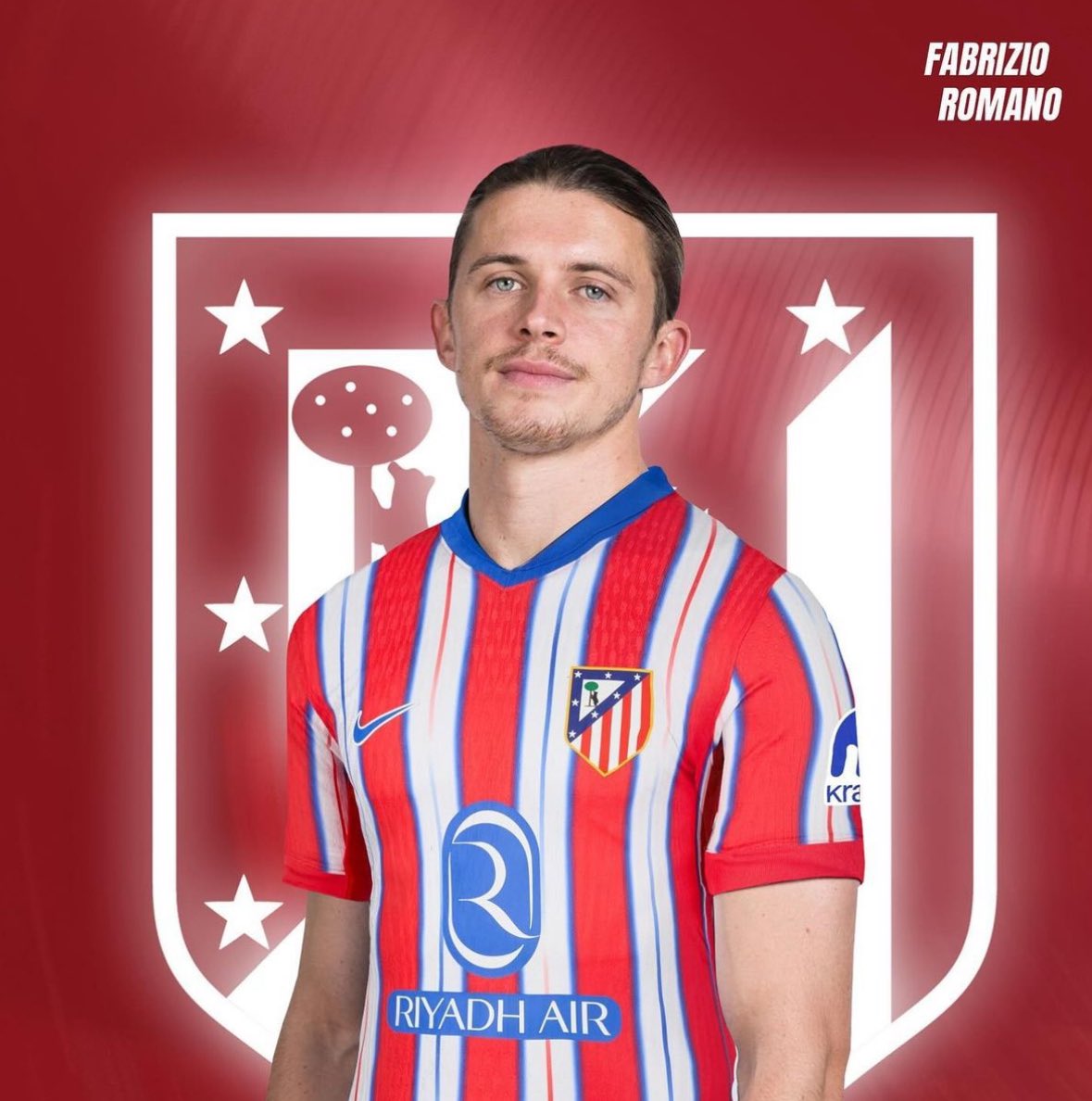 FabrizioRomano's tweet photo. 🚨🔴⚪️ EXCL: Atlético Madrid and Chelsea are prepared to seal Conor Gallagher and then Samu Omorodion deals now…

…while they wait for Julián Álvarez to agree on personal terms with Atlético Madrid.

First one in the domino will be Conor Gallagher, wanted by Simeone. https://t.co/Lb8itqPX1u