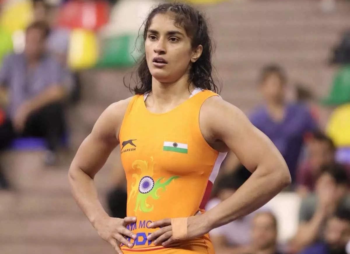 From being water cannoned by police to winning an Olympic medal

Vinesh Phogat of India makes history by beating the undefeated (for 81 matches) world champion in wrestling, assuring her an Olympic medal

Last year, she was one of the wrestlers leading a protest against the WFI