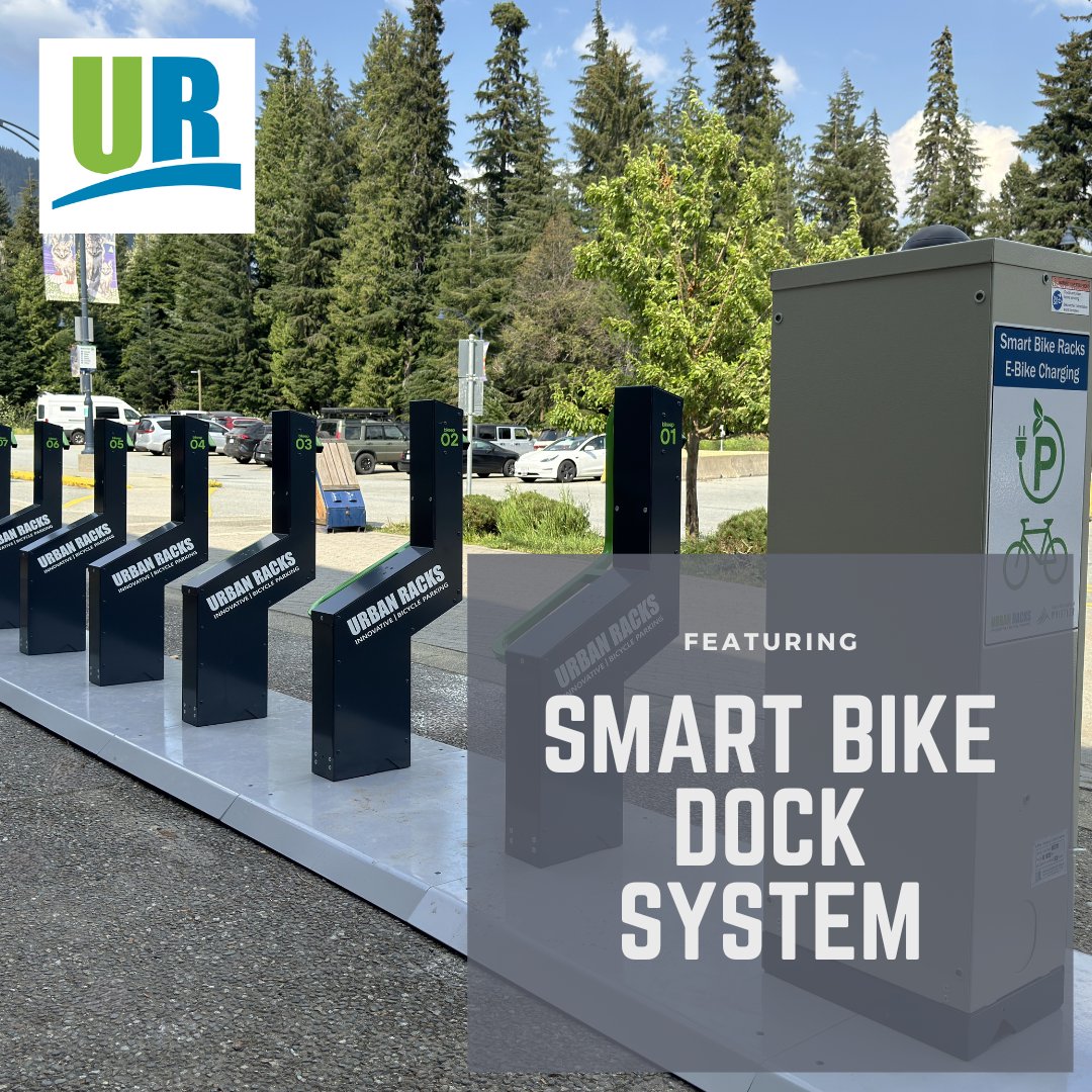urbanracks's tweet photo. We are excited to bring smart bike docks systems to the @RMWhistler  as part of a new trial program aimed at making the village even more 🚴‍♂️bike-friendly. The program uses @bikeep technology and offers free parking 🔒and e-bike charging🔋in 3 key locations in the village. https://t.co/qWLxHJc6Oq