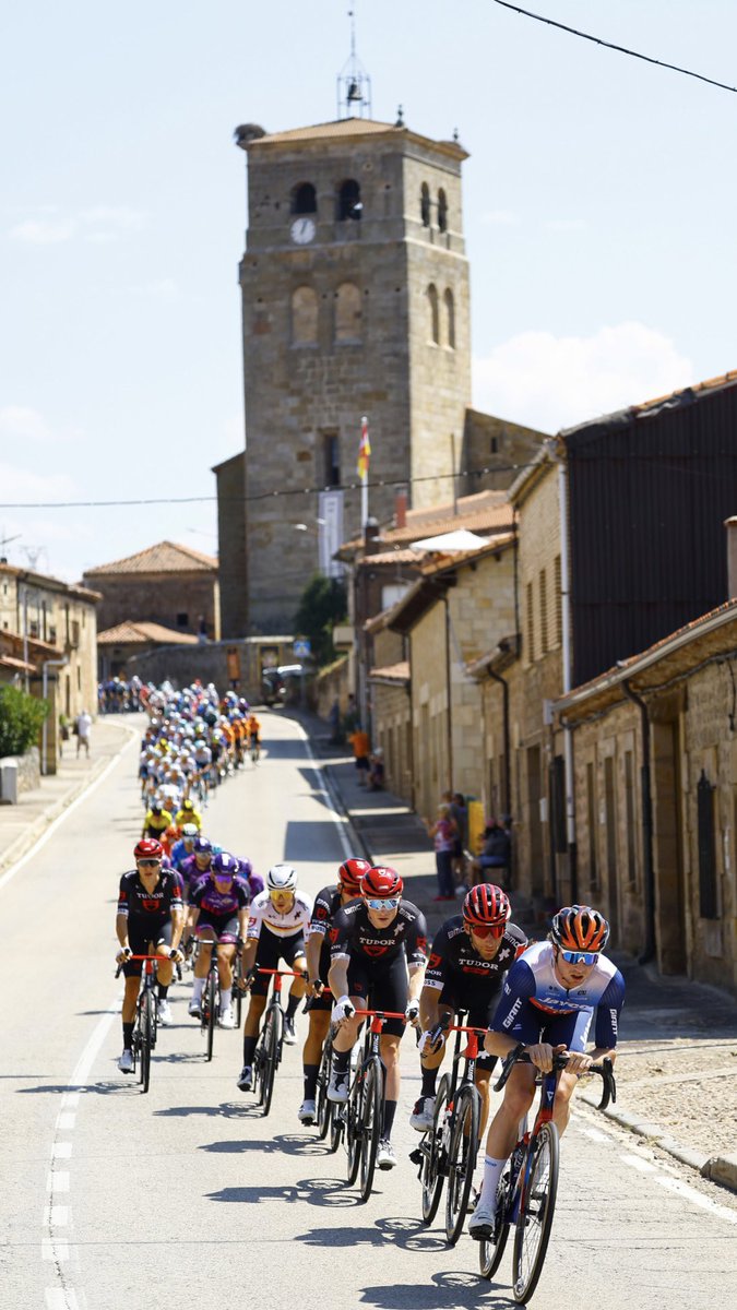 Tudor Pro Cycling Team (@tudorprocycling) on Twitter photo In the massive crash at <a href="/VueltaBurgos/">Vuelta a Burgos</a> , 4 of our riders were involved.
While Marco suffered no injuries, Marius and Hannes continued with minor abrasions.
Miká sustained, besides some abrasions, a deeper cut at the knee requiring some stitches and was forced to abandon the race. In the massive crash at <a href="/VueltaBurgos/">Vuelta a Burgos</a> , 4 of our riders were involved.
While Marco suffered no injuries, Marius and Hannes continued with minor abrasions.
Miká sustained, besides some abrasions, a deeper cut at the knee requiring some stitches and was forced to abandon the race.