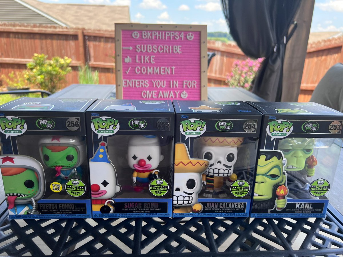 KristinaPhipps's tweet image. Today’s #funkomailcall from @Dropppio #nft #funkonft #funko #funkopop #unboxingfunko #openingfunkopops #funkofamily #funkocollector #Funkocommunity #funkos #unboxingvideo​⁠​⁠ #digitalfunkopop #droppp #fantastikplastik #freddyfunko