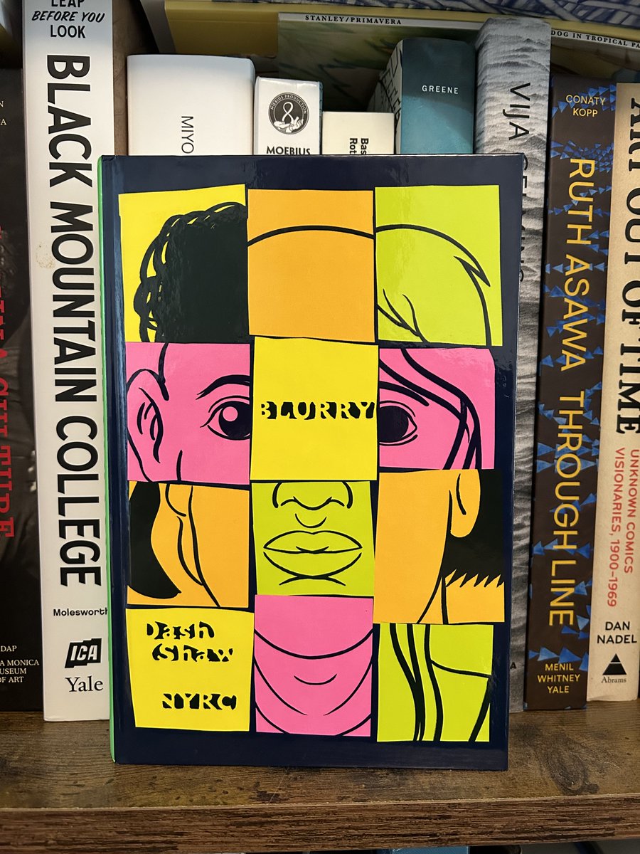 Today's the day! Dash Shaw's BLURRY is out. A beautifully woven set of stories that hinge around the difficulties and consequences of making a decision. Dash is the master of illustrated storytelling. Check out his latest.