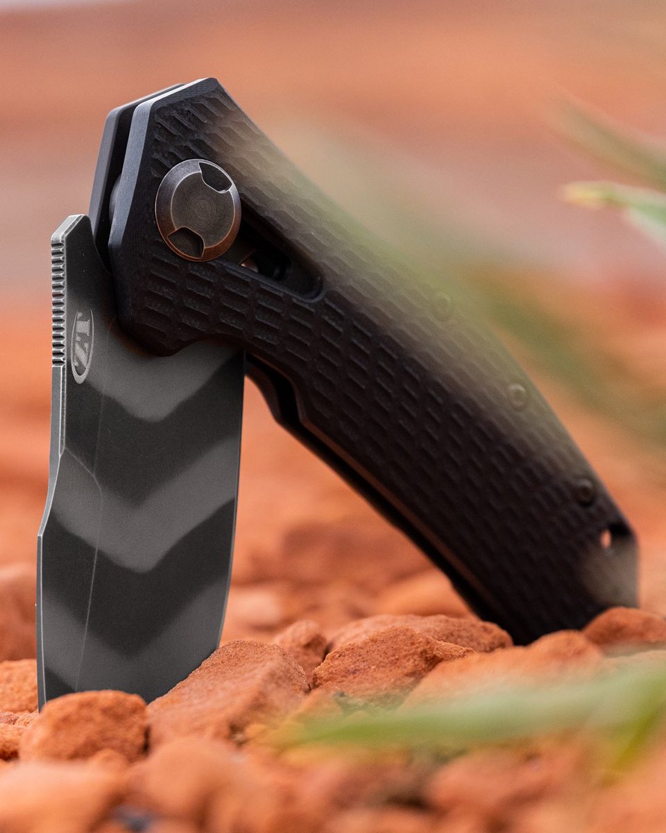 ZTKnives's tweet photo. Tiger stripes add that classic ZT look to the overbuilt 0308BLKTS! Experience the toughest cutting tasks with one of our largest and strongest folders 💪
https://t.co/gdlTvYTAOg
#ZT0308BLKTS #ZTOriginal #ExperienceIt #MadeInUSA https://t.co/Ets8P5lzsT