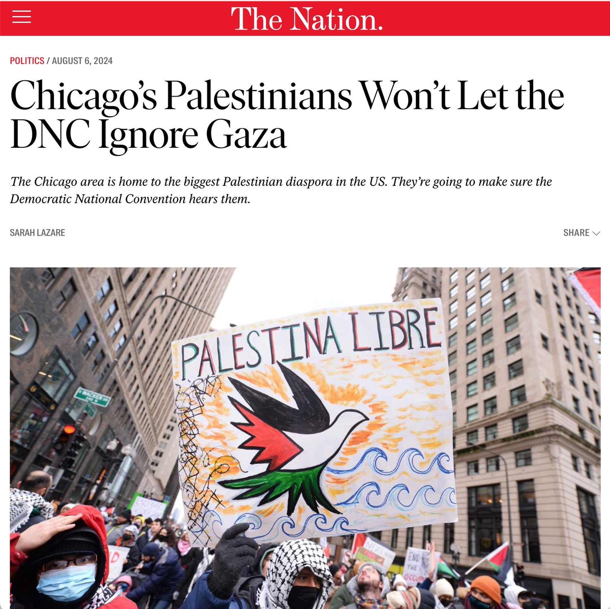 March on the DNC 2024 tweet media