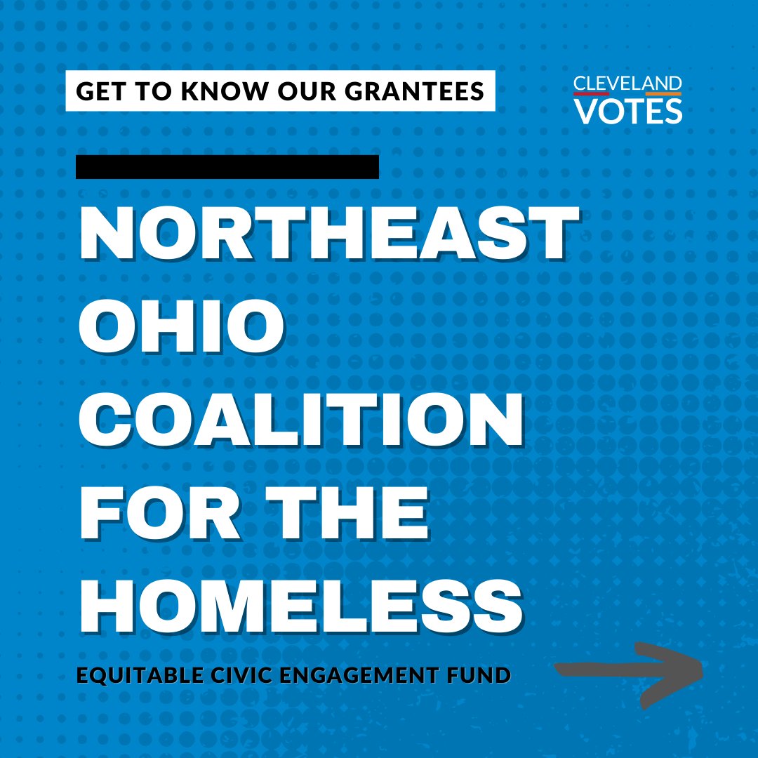 CLEVotes's tweet image. We&apos;re introducing our #ECEF Grantee 🎉

@clevhomeless&apos; mission is to eliminate the root causes of homelessness while loving the diverse community through organizing, advocacy, education, and street outreach. 

Stay tuned as we highlight our grantees!