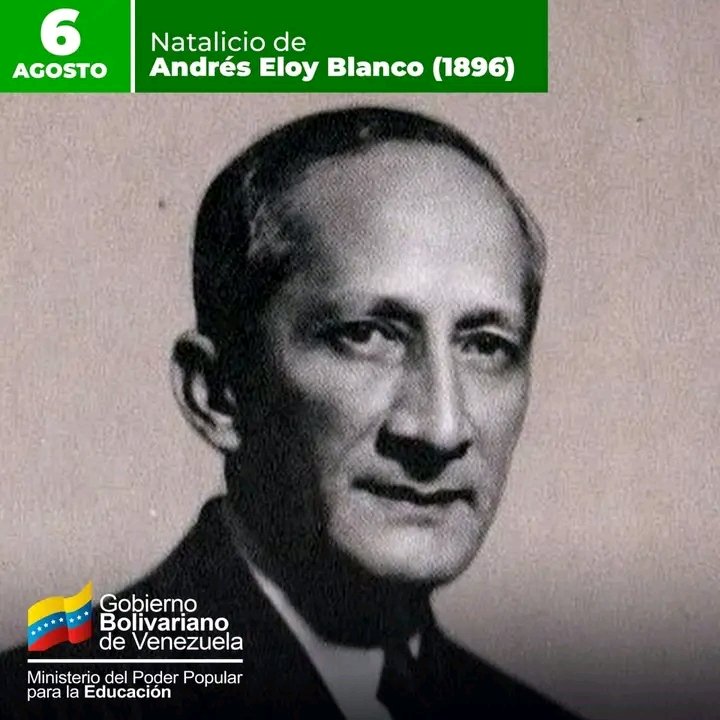 ¡Voz de Venezuela!

Conmemoramos el legado literario de una de las plumas más importantes de nuestra literatura. Político y luchador incansable por la justicia social, sus versos nos inspiran para seguir forjando la alegría y la esperanza.

#ChaoWhatsApp
<a href="/NicolasMaduro/">Nicolás Maduro</a>