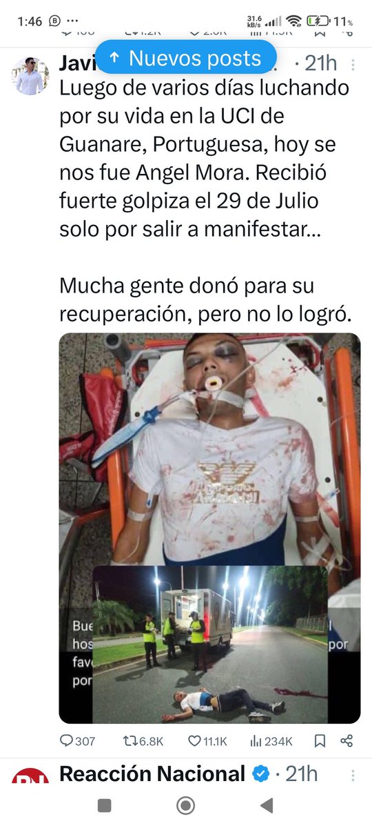Sr <a href="/Almagro_OEA2015/">Luis Almagro</a> esto quedará en sus conciencia por el resto de sus vidas