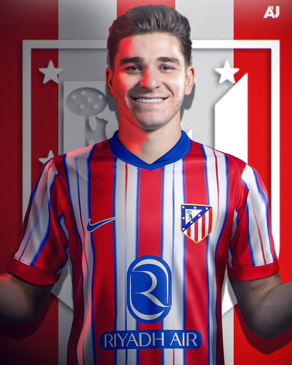 atletiuniverse's tweet image. 💣🚨 MAJOR BREAKING: Julián Álvarez to Atlético Madrid, HERE WE GO!

[🎖️: @FabrizioRomano]