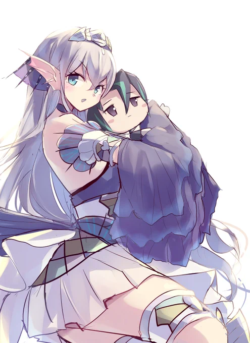 キトちゃんとヴィサス人形雑描き 