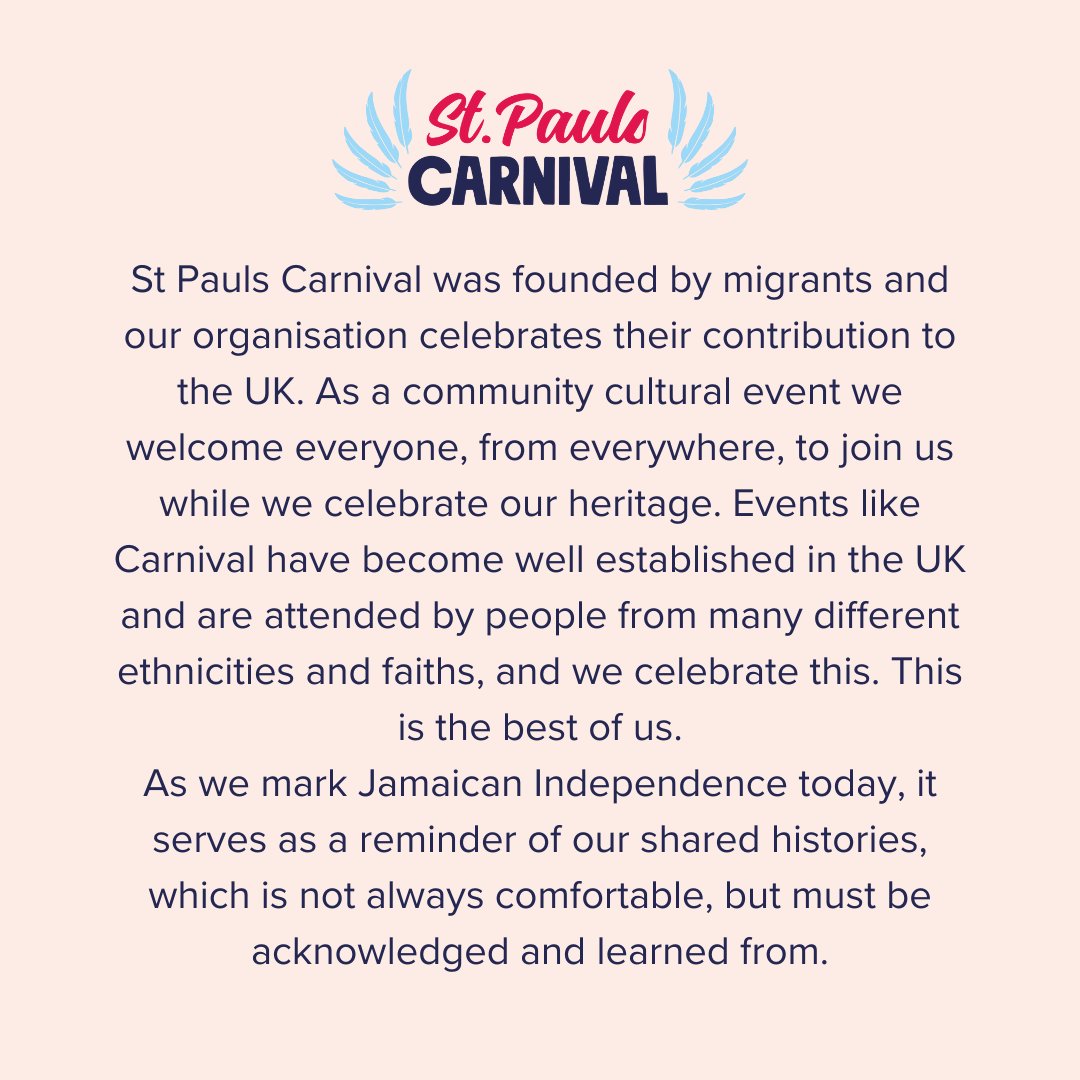 St Pauls Carnival tweet media