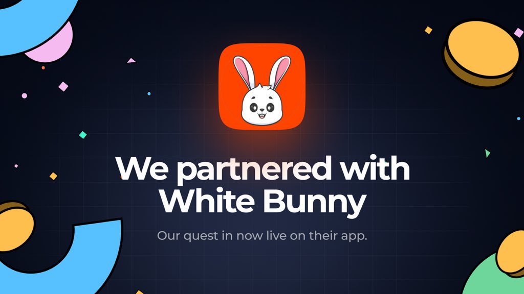 Make Frens, Get Paid (@makefrensxyz) on Twitter photo Hey Frens,
We’ve teamed up with White Bunny, and our quest is now live on their Telegram app.
Follow them on <a href="/whitebunnywtf/">White Bunny</a> for the latest updates. Hey Frens,
We’ve teamed up with White Bunny, and our quest is now live on their Telegram app.
Follow them on <a href="/whitebunnywtf/">White Bunny</a> for the latest updates.