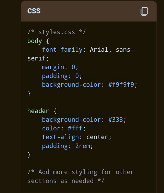 e_opore's tweet photo. How to create a Simple Sushi 🍣 Restaurant Landing Page. I’ll provide you with the HTML, CSS, and JavaScript code snippets to build it step by step. https://t.co/9Y7ID2h0m0