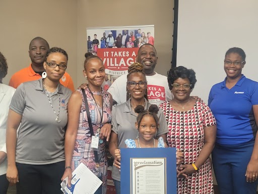 fulcolibrary's tweet photo. A superstar reader, read over 245 books this summer! Commissioner Arrington recognized her accomplishment by proclamation, and the Fulco Board of Commissioners declared July 24, as "BRISTYL STAFFORD APPRECIATION DAY"

#Summerreading #books #atlanta #southfulton #fulcolibrary https://t.co/8j8dntjM0z