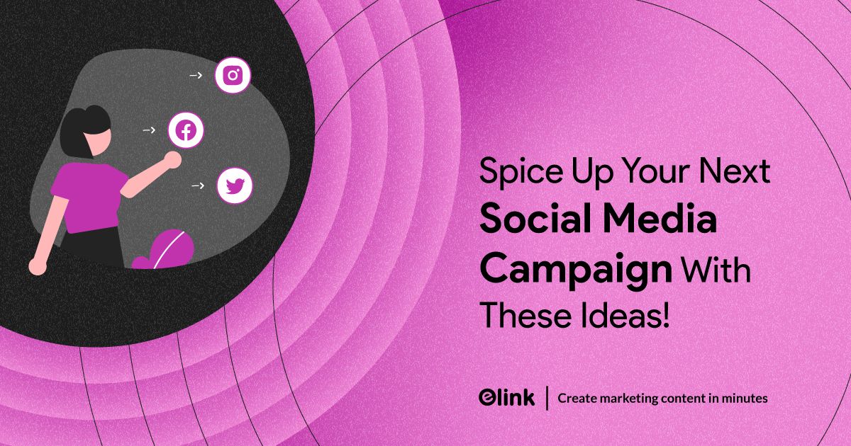 Elevate your marketing game with these creative social media campaigns! 🚀🎯 Check out the ideas on Elink.io's blog.

buff.ly/3P6z5RT

#SocialMediaCampaigns #MarketingIdeas #DigitalMarketing