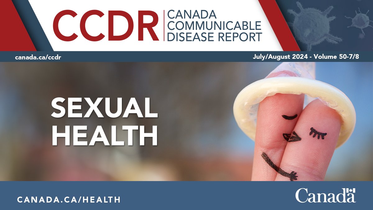 GovCanHealth's tweet photo. In the July/August issue of the CCDR, discover the latest on sexual health from screening to education.

Read more: 
https://t.co/Ov0B6STk04
#CCDReport https://t.co/KDzWvxLeZS