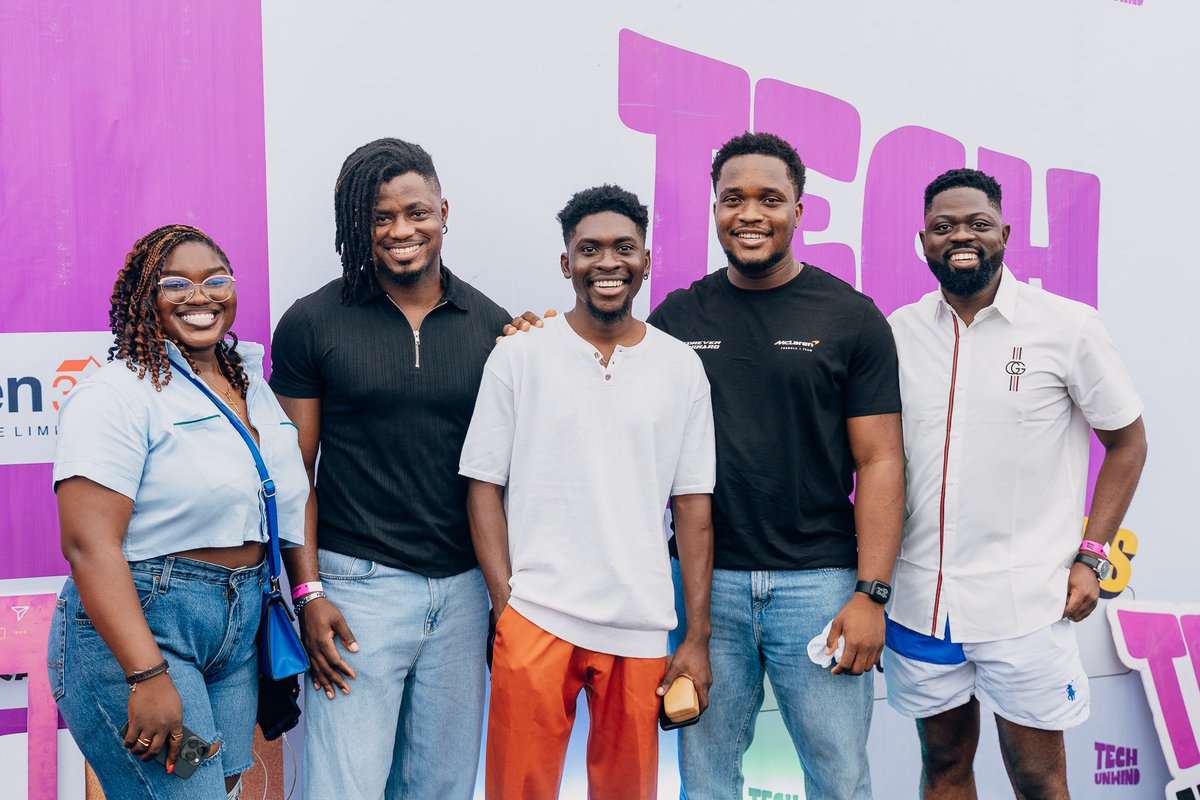 techunwindng's tweet photo. Lights, camera, action! 🎥✨ 

Our Media Wall was buzzing with excitement at TechUnwind Lagos! From power poses to playful moments, everyone brought their A-game to the spotlight. 

Who else is already counting down to the next one? 🙌😉

#techunwind #techunwindlagos #techevents https://t.co/hfz3cJKQwu