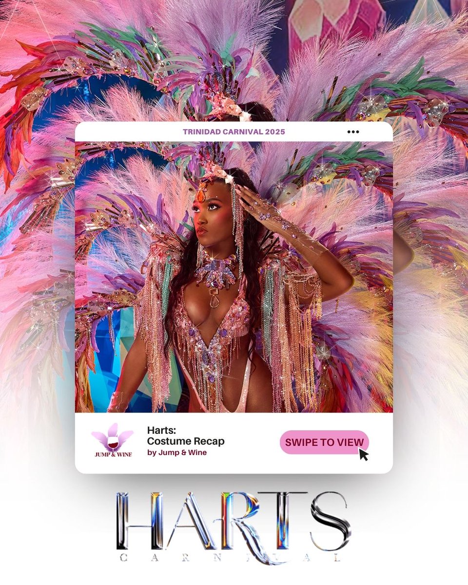 JuleenMW's tweet photo. Harts Carnival 2025 Costume Recap 🧵

@HARTSCARNIVAL #hartstrinidad #trinidadcarnival #trinidadcarnival2025 #playmas #trinicarnival #caribbeancarnival #trinidad #carnivalcostume #hartscarnival https://t.co/ENlCCI6Bdc