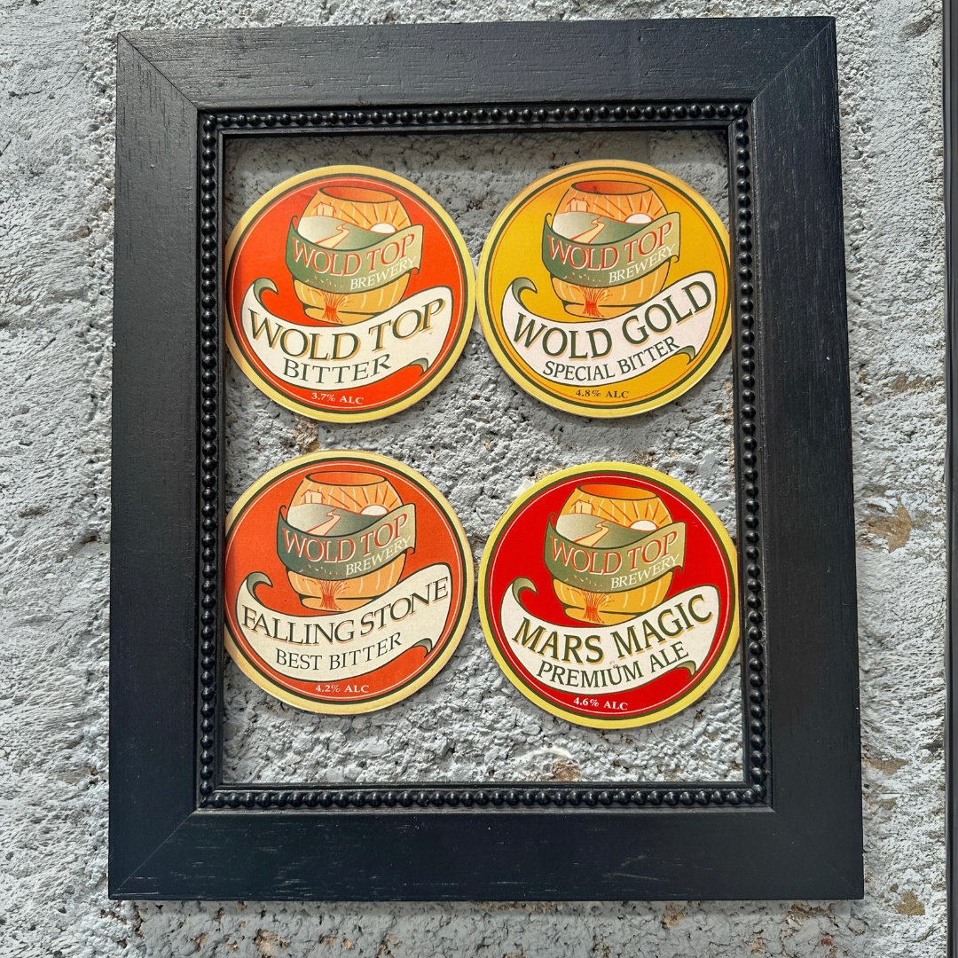 woldtopbrewery's tweet photo. Founded in 2003, Wold Top Brewery has evolved while preserving original recipes like Wold Top Bitter and Wold Gold. Recognise these historic beer pump clips? Share your favorite Wold Top beer with us! π»π #WoldTop #CraftBeer #BreweryHistory https://t.co/O73jUaUXcm