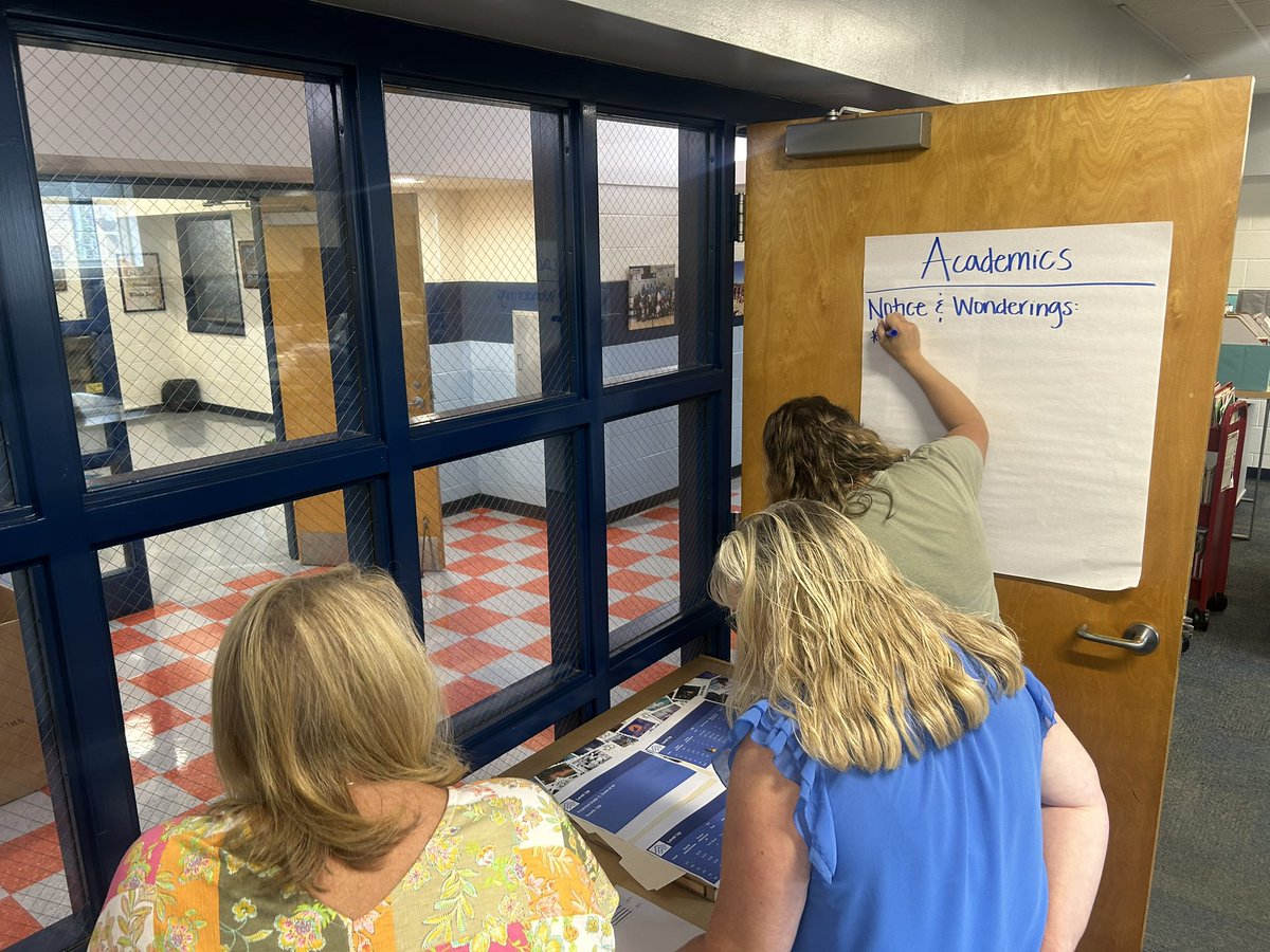 Productive School Improvement Team Retreat on Monday! We’ve set our goals to Level UP this year! #onechatham #thehopesoars