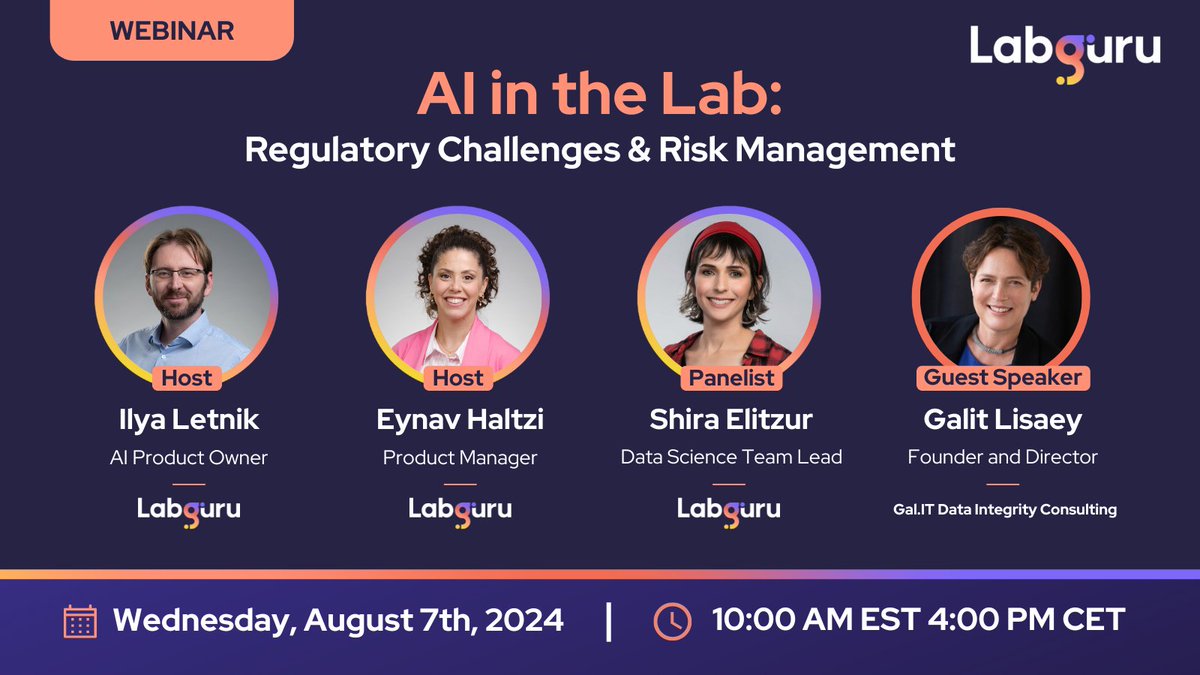 Cenevo_'s tweet image. You’re not too late… yet!

WEBINAR ON #AI TOMORROW!

AI is high risk, high reward.

Navigate the risks → reap the benefits in the lab

This webinar teaches you to navigate the risks of AI.

⏰ 10:00 AM EST

Missing it is not worth the risk!

📌 bit.ly/3LSNNdG

#LabAI