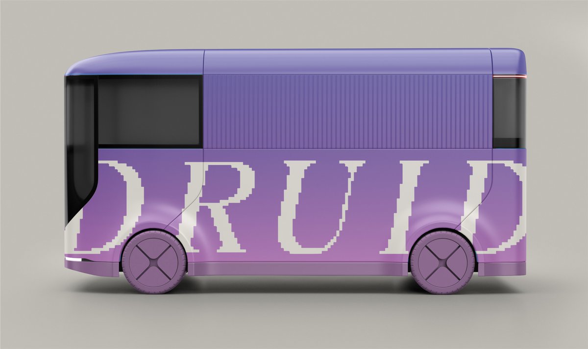 Josh Franko (@joshfrank0) on Twitter photo Final colorways selected and dialed in on. 
For context, Druid is a fund operating in the blockchain space. The goal was to shoot for something that paid homage to the retro while leaning into the future. 
Font is Gamilia pixel, it's a workhorse + will now be a staple. Final colorways selected and dialed in on. 
For context, Druid is a fund operating in the blockchain space. The goal was to shoot for something that paid homage to the retro while leaning into the future. 
Font is Gamilia pixel, it's a workhorse + will now be a staple.