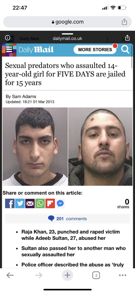 Two Cousins offering to share their 14 year old  White Meat Meal with a fellow Cousin Taxi driver. Islam surely is the religion of generosity? 

She was 14 and there was two of them going at her for five days, five days 

They even tried get a lower taxi fare by offering her up